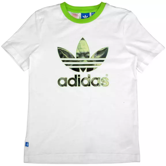 Adidas Originals Camiseta Niño Star Wars Yoda (blanco/verde)