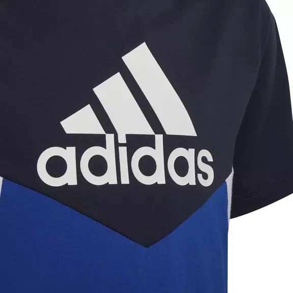 Adidas Boy´s Colorblock T-shirt "Legend Ink/Royal Blue"