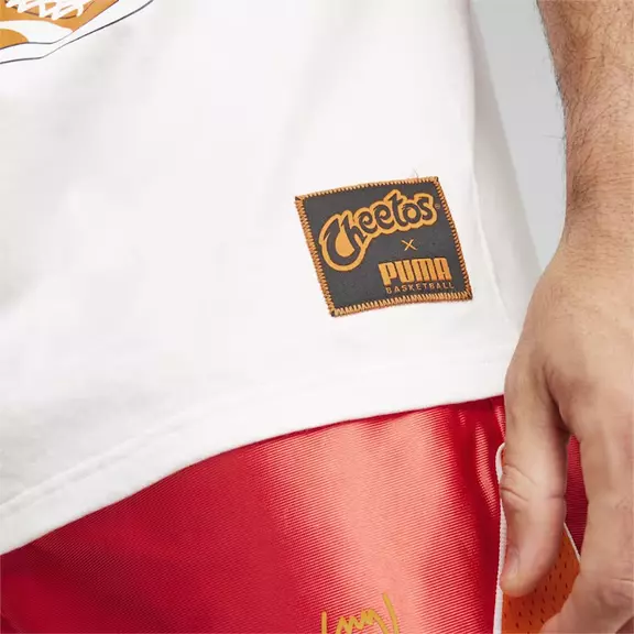 Camiseta PUMA HOOPS x CHEETOS® "White"