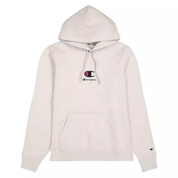 Champion Big C Logo Embroidery Fleece Hoodie "Beige"