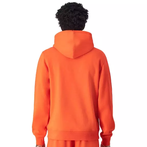 Champion Embroidered Big Logo Fleece Hoodie "Orange"