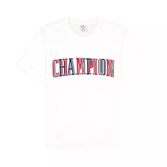 Champion Multicolour Bookstore Cotton T-Shirt "White"