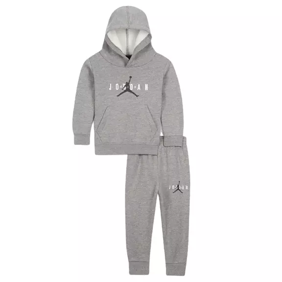 Jordan Infats Jumpman Pullover Hoodie and Joggers Set "Carbon"