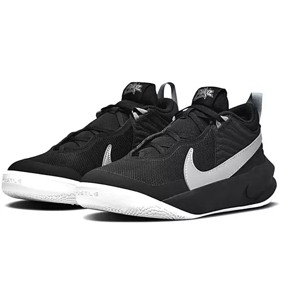 Nike Team Hustle D 10 (GS) "BlackSilver"