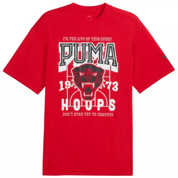 Puma Basketball Rival Rage Tee 4 "Red"