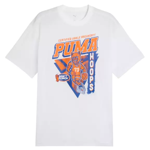 Puma Basketball Rival Rage Tee 5 "White"