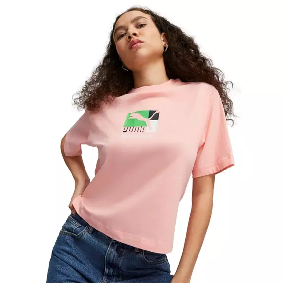 Puma CLASSICS Brand Love Tee "Peach Peach Smoothie"