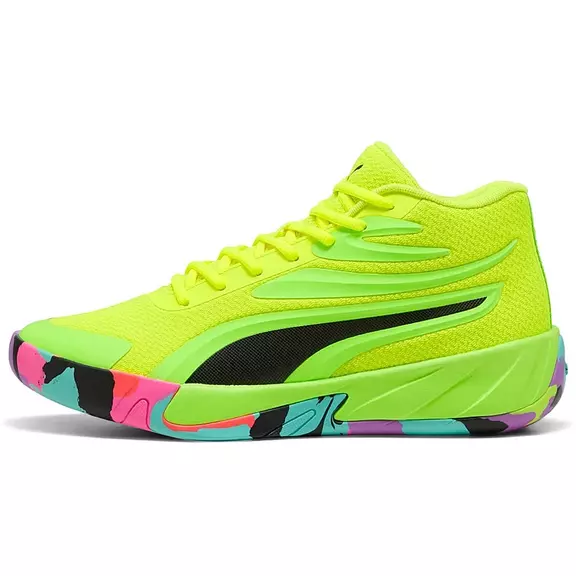 Puma Court Pro Marble "Yellow Alert-Green Glare"