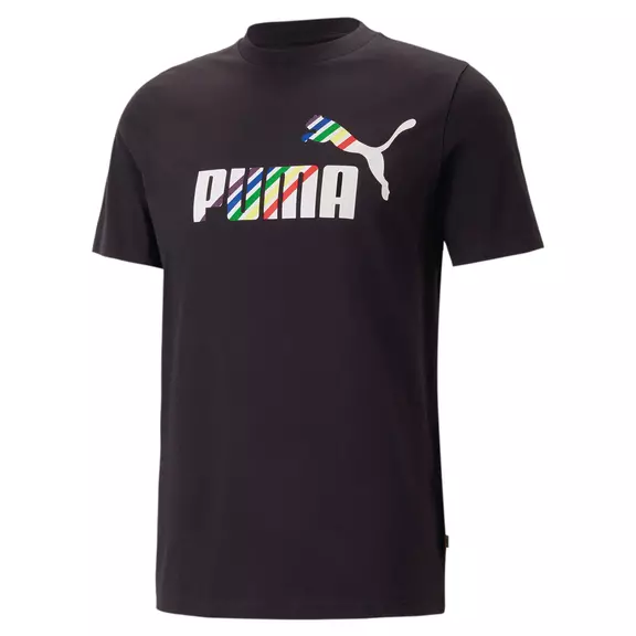 Puma ESS+ LOVE IS LOVE Tee "Black"