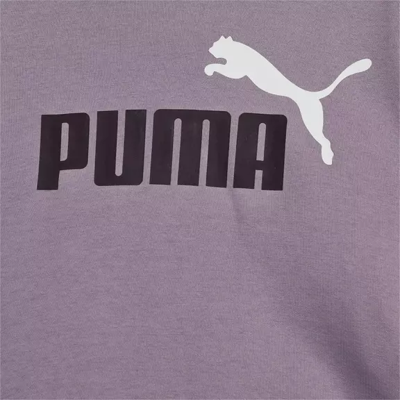 Puma Girls ESS Logo Cropped Hoodie G "Pale Plum"