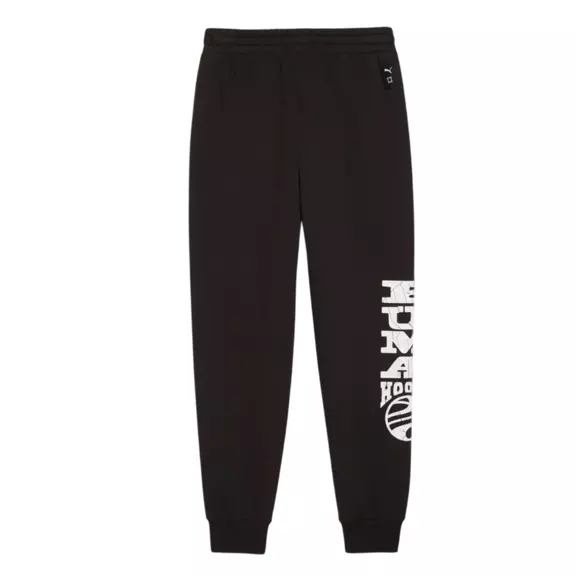 Puma Junior Basketball Blueprint Pants Fleece "Black"