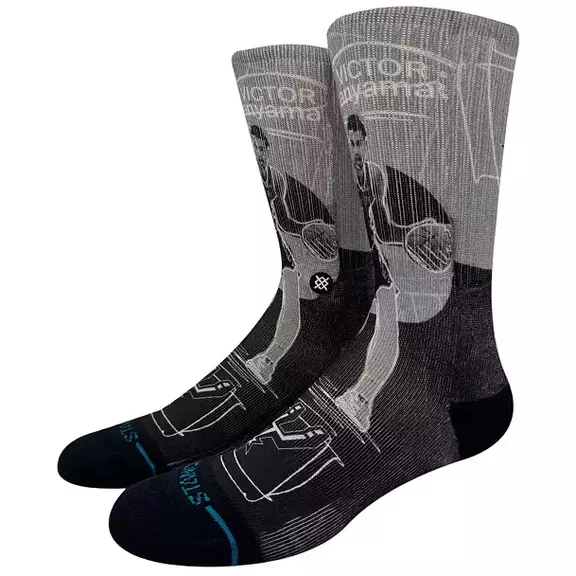 Stance Casual NBA San Antonio Spurs Victor Wembanyama Pasted Socks