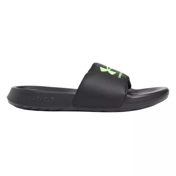 UA Boys' Ignite Select Slides "Black-Hyper Green"