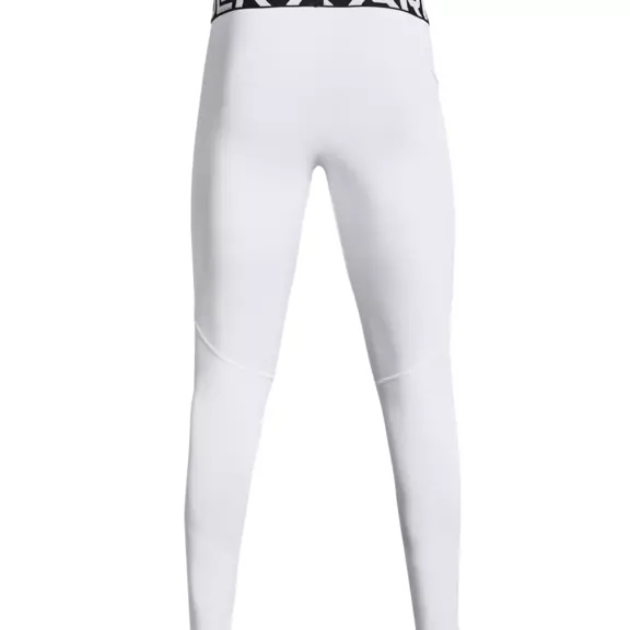 UA Men's ColdGear® Armour Leggings "White"