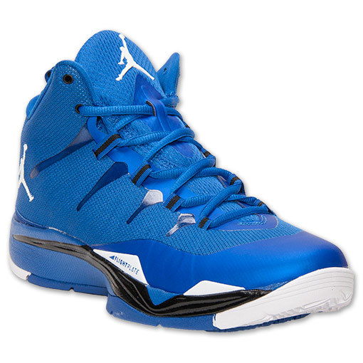 jordan azules con blanco