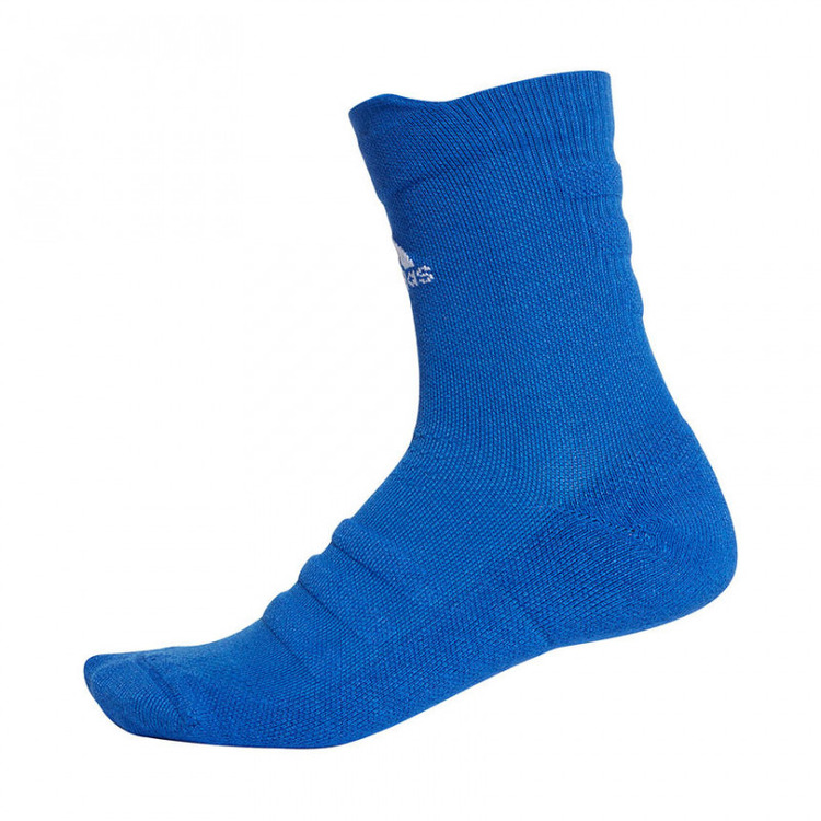 Adicionar ao carrinho Adidas Alphaskin Lightweight Cushioning Crew (blue/white) Adidas Alphaskin Lightweight Cushioning Crew (blue/white)