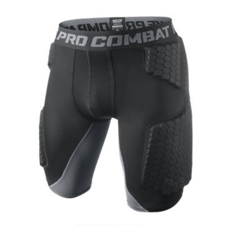 Nike Pro Combat Men's 2XL XXL Padded Compression Shorts Black