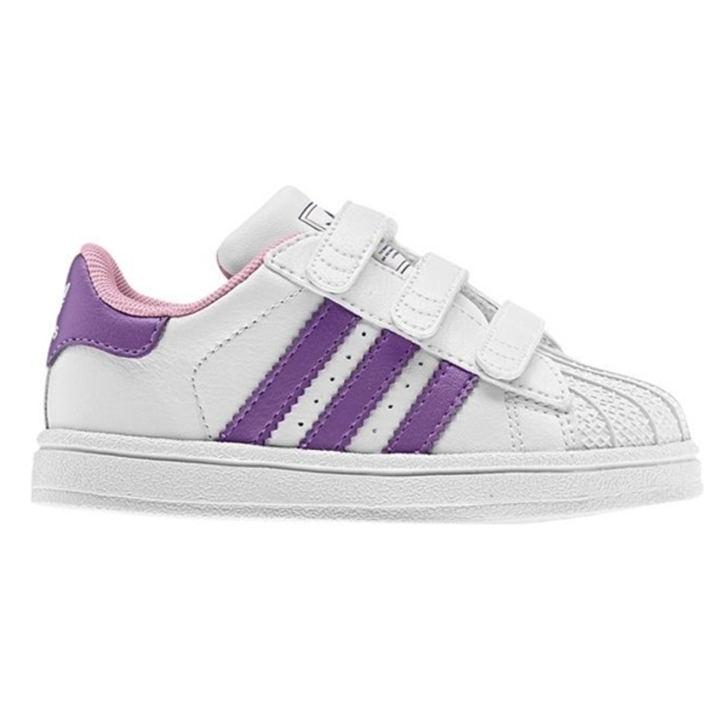 Adidas Superstar 2 CF Inf white purple pink 20 27