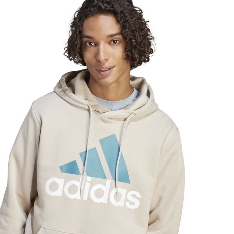 adidas Essentials+ Fluffy Fleece Hoodie - Beige