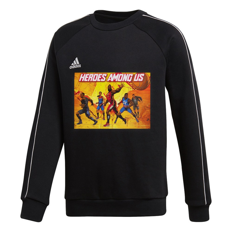 Adidas Junior Core 18 Heroes Among Us Sweat Top black