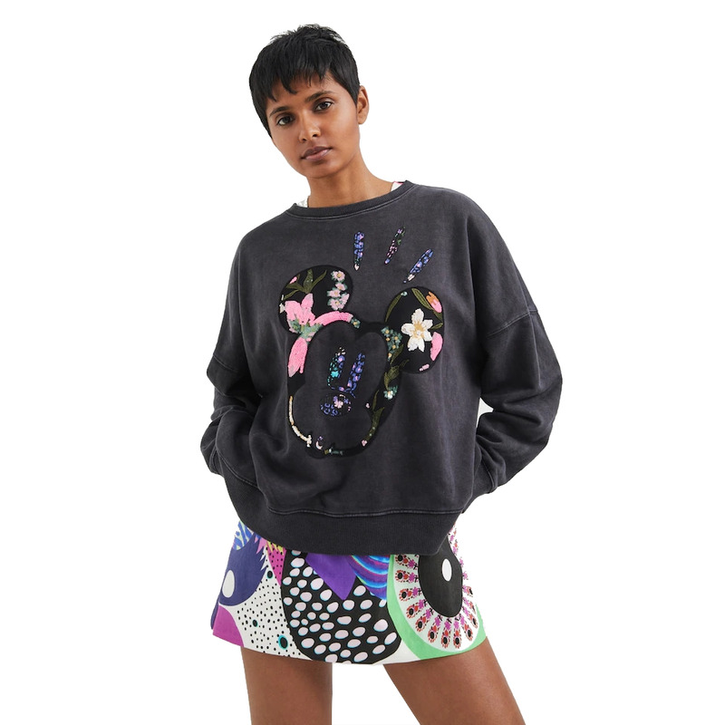 Mickey mouse hotsell sequin sweatshirt