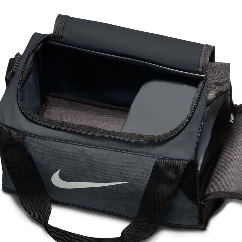 NIKE BRASILIA XS Extra Small Gym Duffel Bag BA5432 - Black White