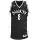 Camiseta NBA Swingman Deron Willia Brooklyn Nets (negro)