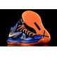 Lebron X P.S. Elite "Superhero" (400/azul/naranja)