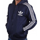 Adidas Hooded Flock Track Top (indigo)