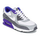 Nike Air Max 90 Essential (122/blanco/gris/purple)