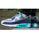 Nike Air Max 90 Essential "Blue Graphite" (408/blue graphite/negro/wolfgrey)