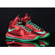 Lebron X "Christmas 2012" (600/red/green)