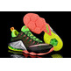 Lebron XII Low "Remix" (003/negro/volt/ blue/crimson/gris)