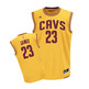 Adidas Camiseta Réplica Lebron James Cavaliers (amarillo/burdeos)