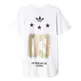 Adidas Originals Camiseta 03 Star (blanco/negro/oro)