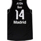 Camiseta Ayón 2ª Equipación Real Madrid Basket 2014 (negra)