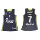 Camiseta Luka Doncic #7# Real Madrid Basket 2015-2016 (gris/volt)