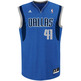 Adidas Jersey Replica Dirt Nowitzki Dallas Mavericks (azul)