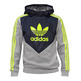 Adidas Original Junior Fun Hooded Flock TT (cinza/azul/limâo)