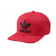 Adidas Adicolor Trefoil Flat Cap (red/black)