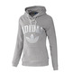 Adidas Original Slim Hoodie Woman´s (grey/white)