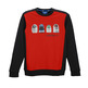 Adidas Originals Crew Placed Print Sweatshirt Men´s (red/black)