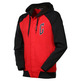 Adidas Sudadera FZ Washed Chicago Bulls (rojo/negro)