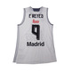 Camiseta F.Reyes #9# Real Madrid Basket 2015-2016 (blanco/gris)