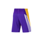 Adidas NBA Winter Hps Angeles Lakers Short (amarelo/brenco/roxo)