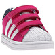 Adidas Superstar 2 CF Infantil (rosado/branco)