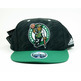 Gorra Flatbrim Boston Celtics Bordada (negro/verde/blanco)