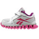 Reebok Criança Mini Run Ziglite (Aço/branco/rosa/purpure)