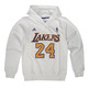 Adidas NBA Lakers Bryant Nº 24 Game Time Player Ho Man´s (white)