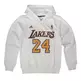 Adidas NBA Lakers Bryant Nº 24 Game Time Player Ho Man´s (white)